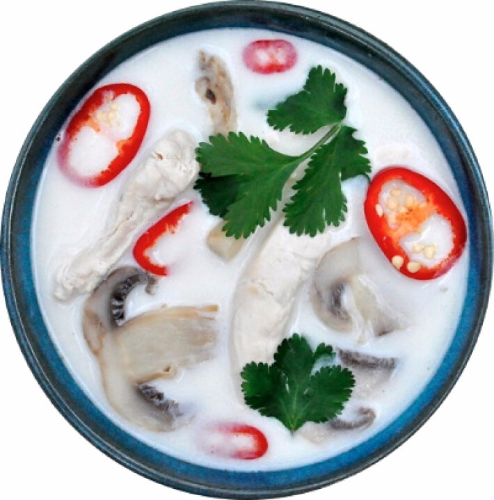 Тайский суп «Том Кха Кай»