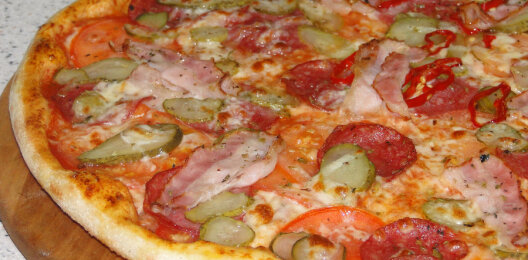 Пицца «Сицилийская» острая