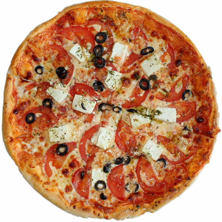 Пицца с сыром «Фета» и помидорами