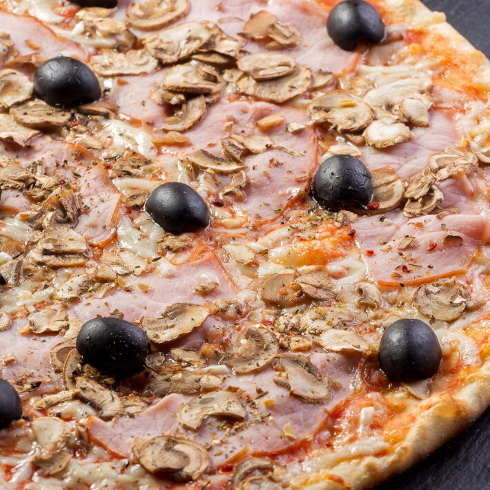 Пицца «Капричиоза» на пышном тесте