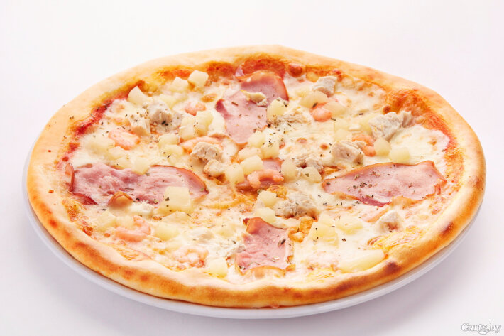 Пицца «Сицилийская» (на пышном тесте)