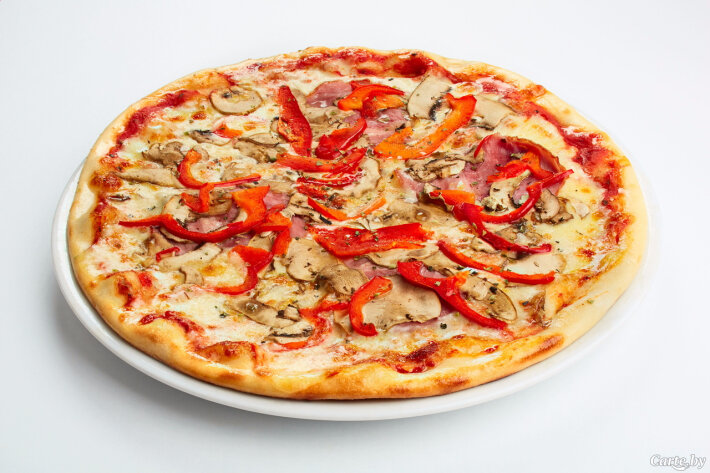 Пицца «Капричиоза» (на пышном тесте)