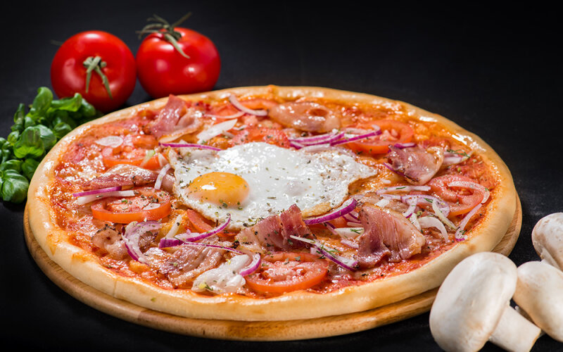 Пицца на толстом тесте «Палермо»