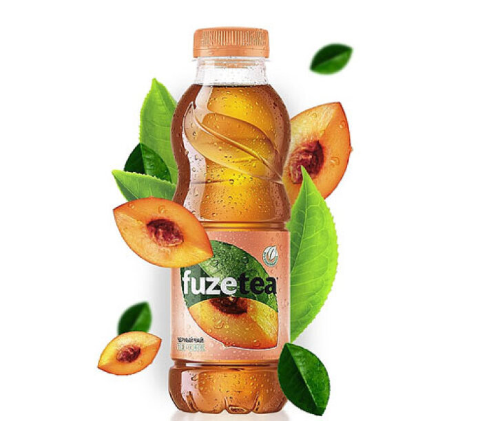 Чайный напиток FuzeTea со вкусом персика