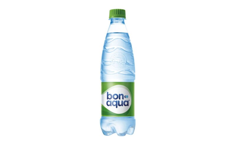 Вода минеральная «BonAqua» сильногазированная