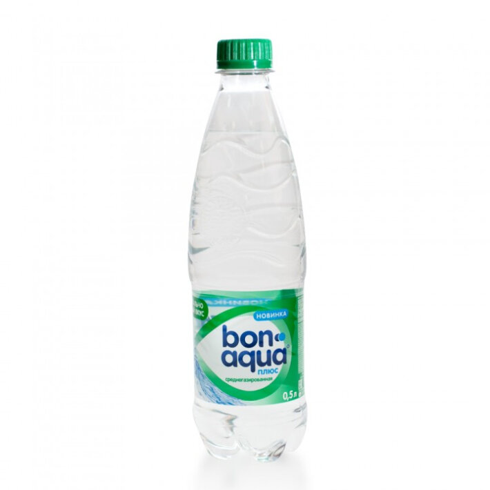 Вода питьевая «BonAqua» среднегазированная