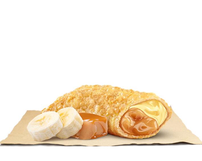 Пирожок «Банан-карамель»