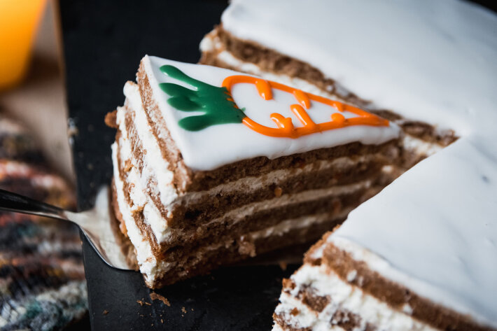 Десерт «Морковный тортик»
