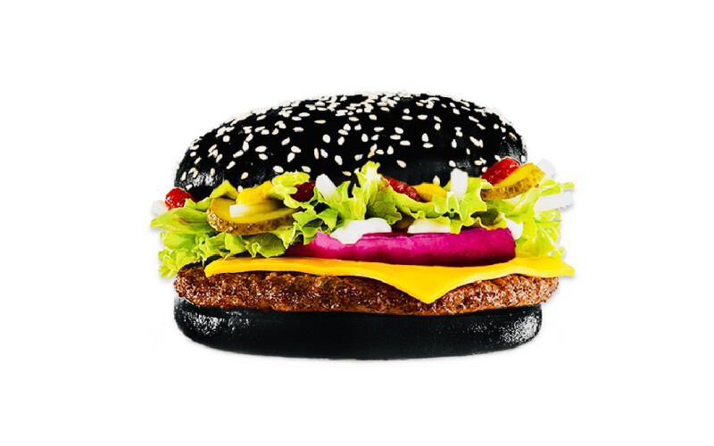 Black burger