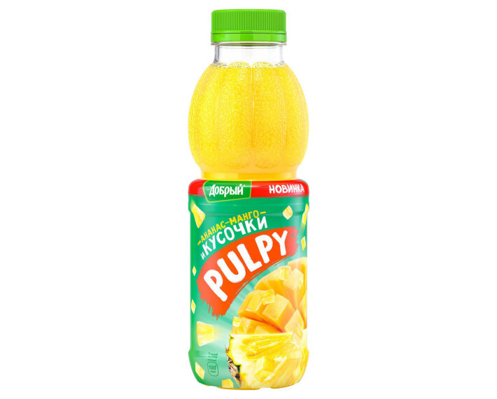 Напиток «Добрый „Палпи“» со вкусом «Ананас-манго»