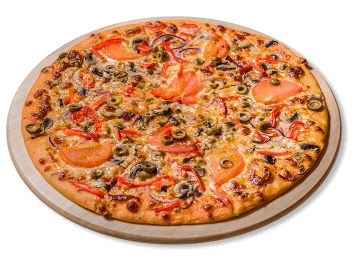 Пицца «Вегетарианская Light» на пышном тесте