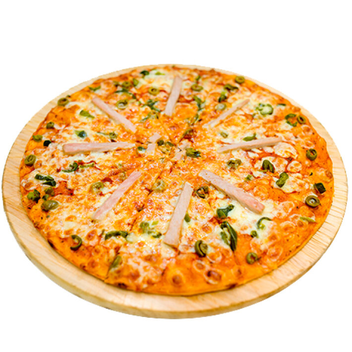 Пицца «Тунец с халапеньо» на ультра тонком тесте