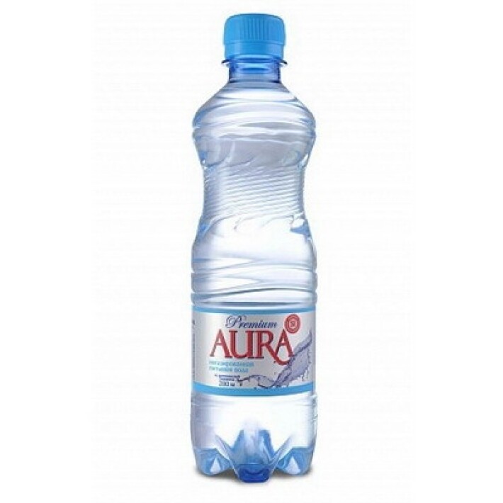 Вода 0.5 газированная. Вода питьевая Aura. Вода Аура 0.5. Аура вода газированная. Аура негазированная.