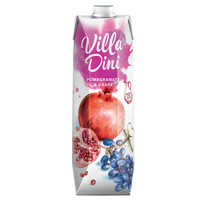 Сок Villa Dini гранатово-виноградный