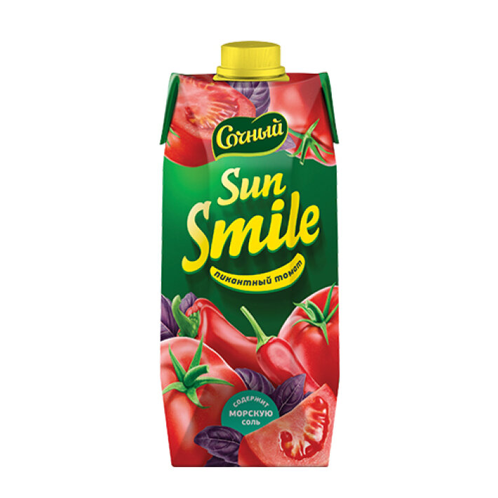 Сок Sun Smile томатный