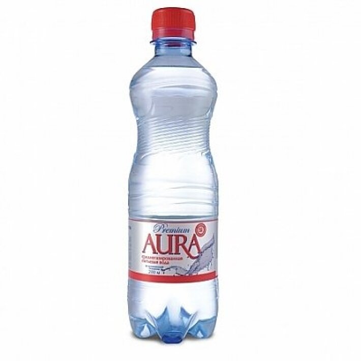 Вода питьевая «Aura» газированная