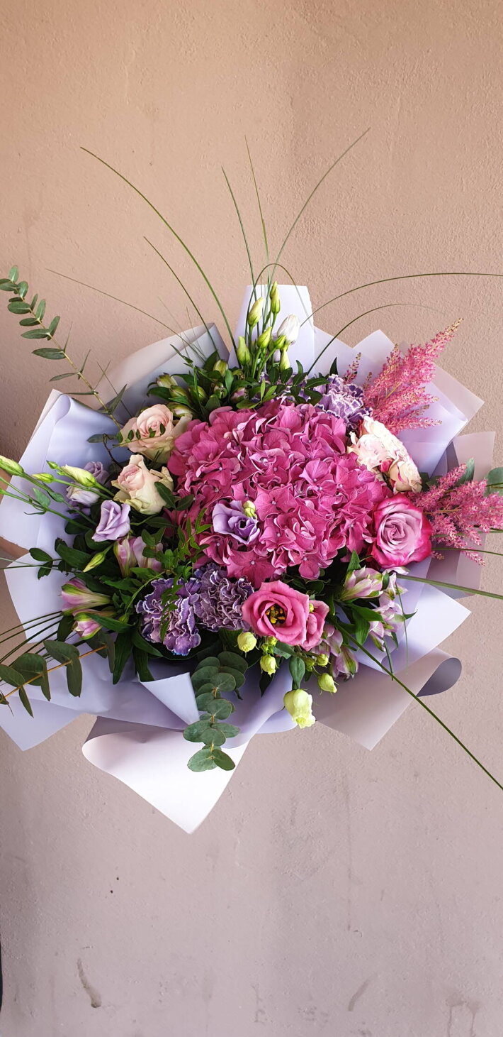 Букет цветов «Гортензия»