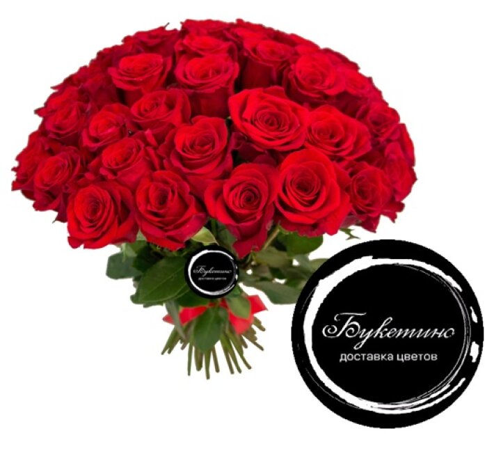 Букет «51 красная роза»