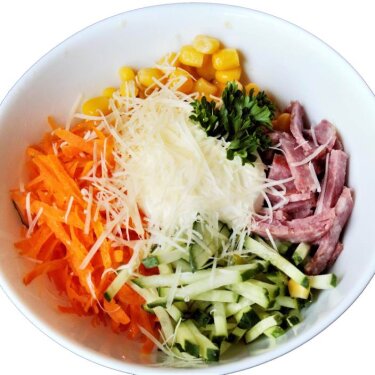 Салат «Лисёнок»