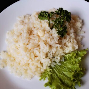 Рис отварной с маслом