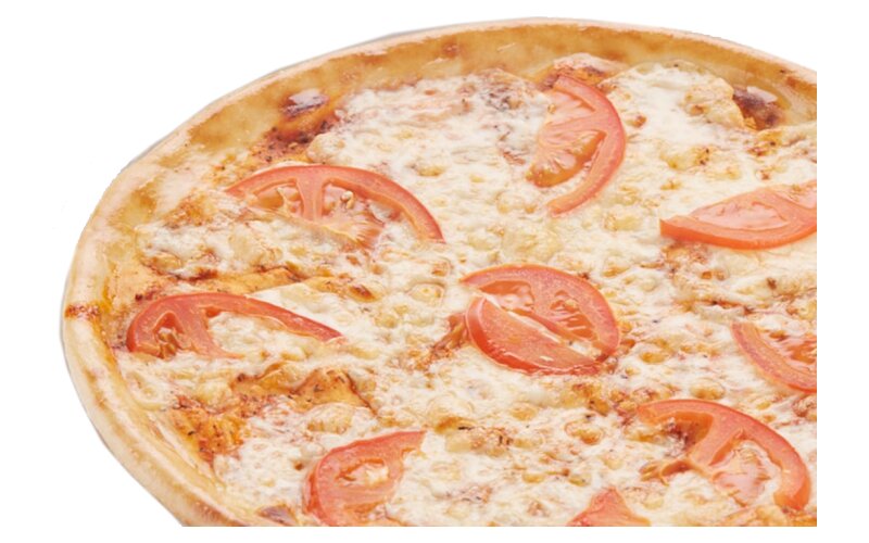 Пицца «Маргарита» на пышном тесте