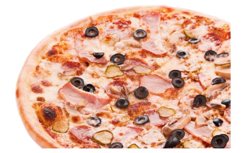 Пицца «Пикантная» на пышном тесте