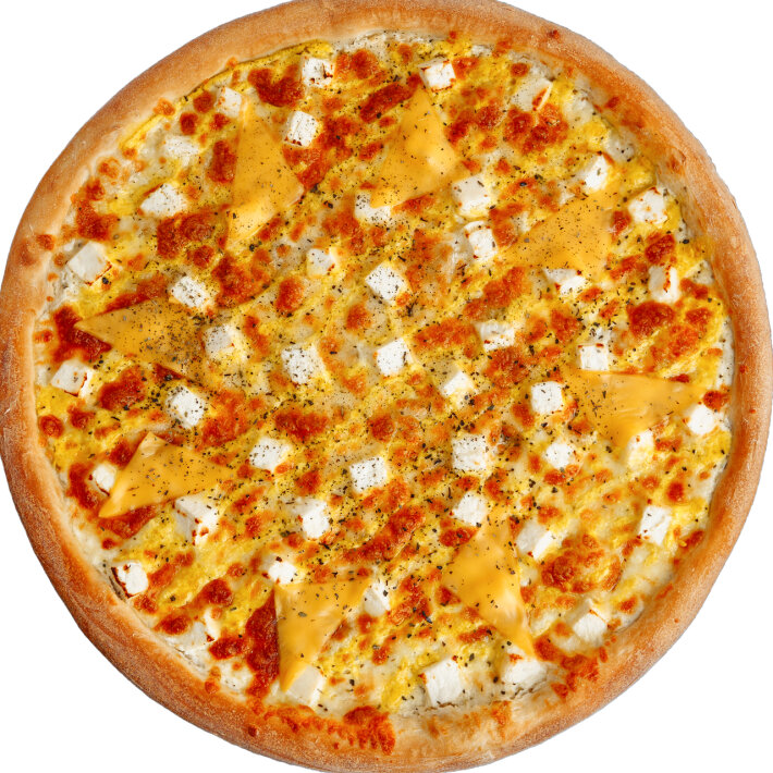 Пицца «Сырные острова»