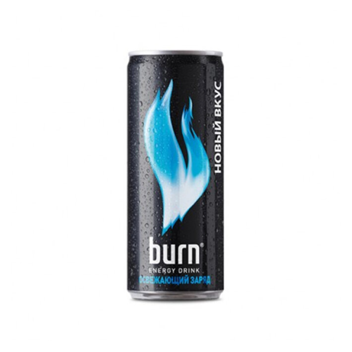 Энергитический напиток «Бёрн» синий