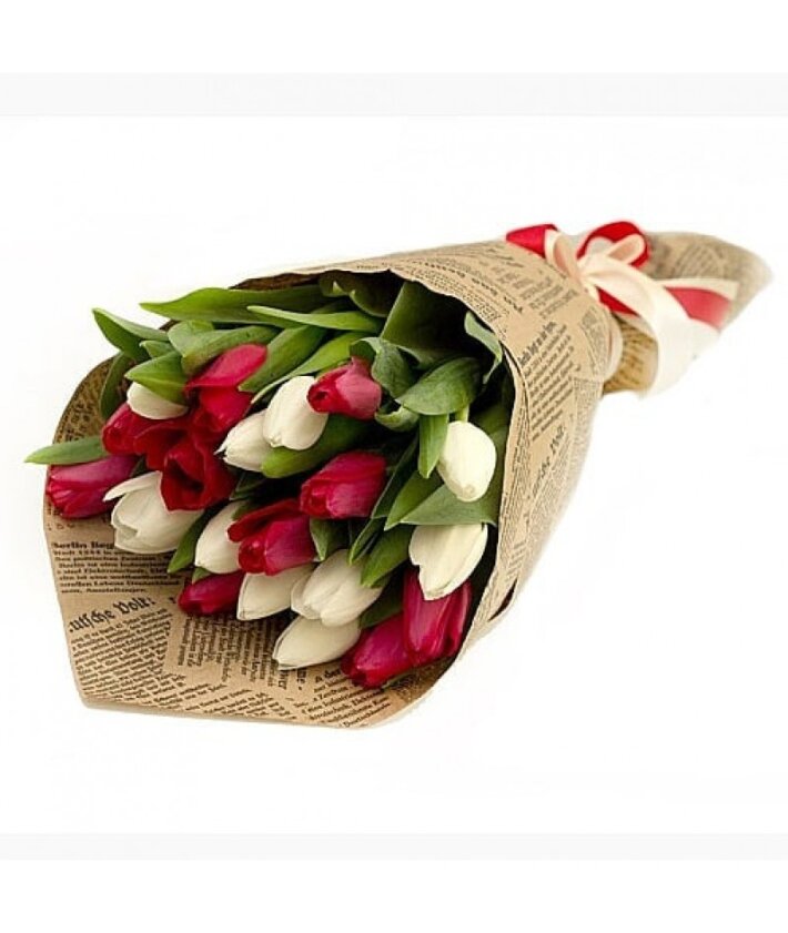 Букет тюльпанов «Время любить»