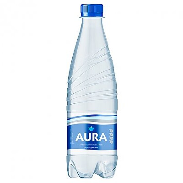 Вода питьевая Aura газированная