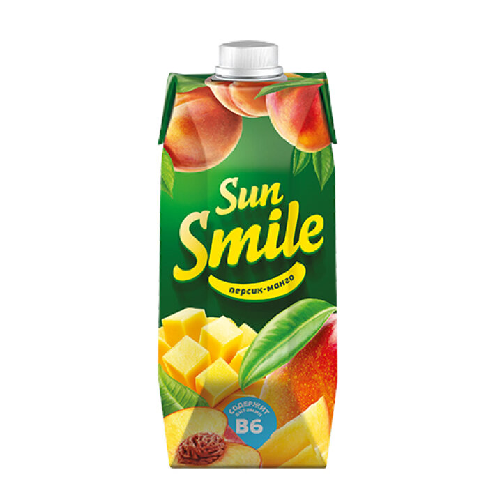 Сок Sun Smile «Персик-манго»