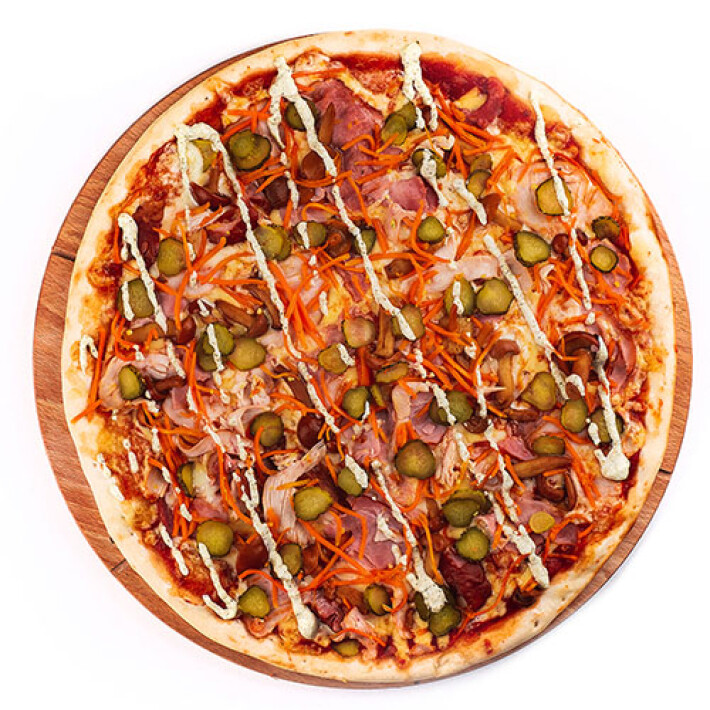 Пицца «Фирменная» с сырным бортом