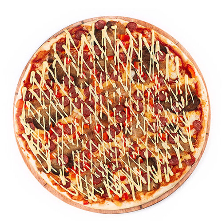 Пицца «Сицилия» с сырным бортом