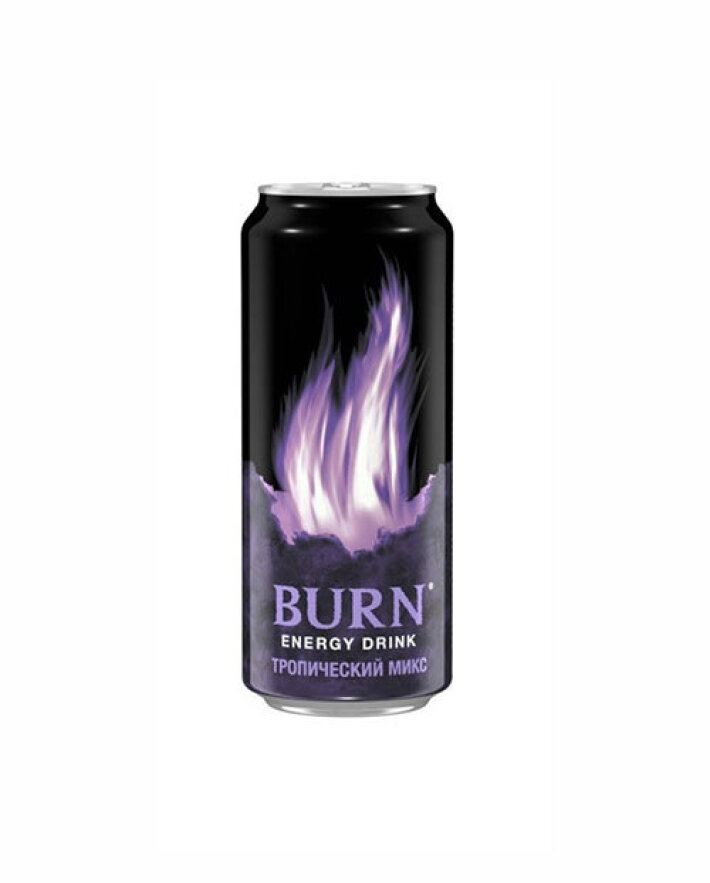 Энергетический напиток Burn «Тропический микс»
