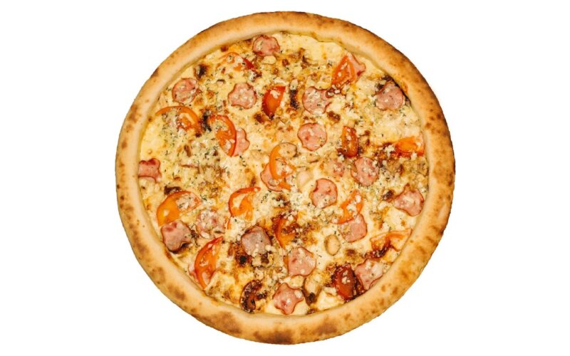 Пицца «Ранчо» на белом соусе