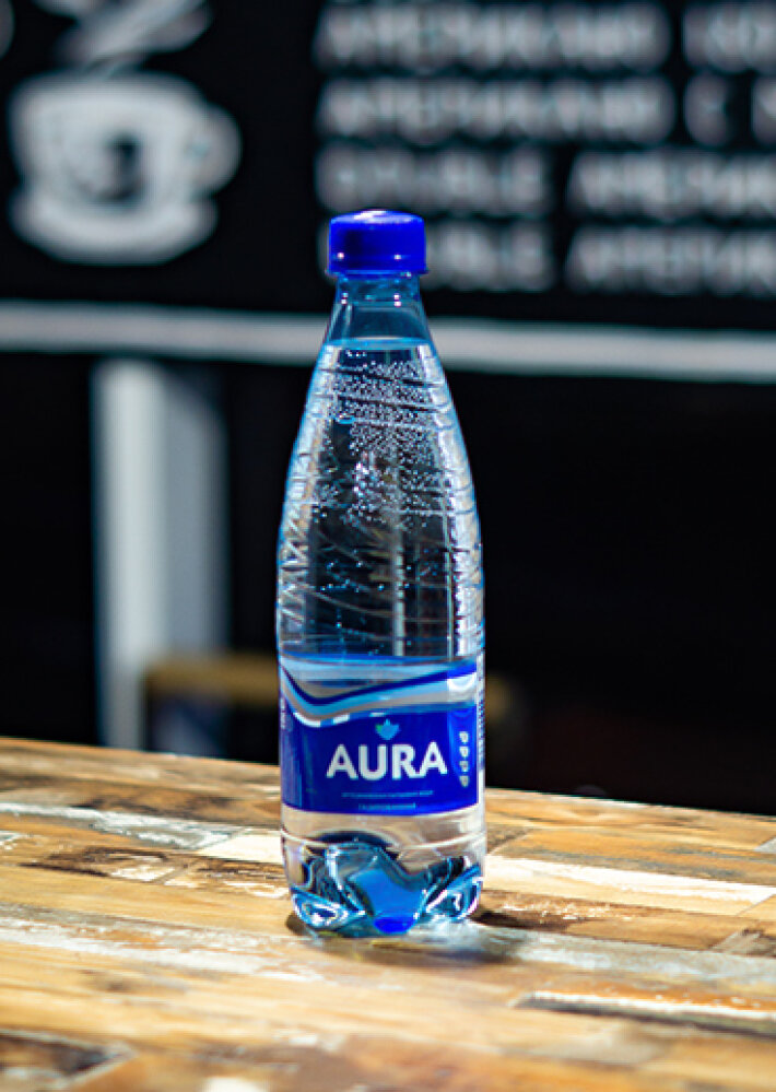 Вода питьевая «Аура» газированная