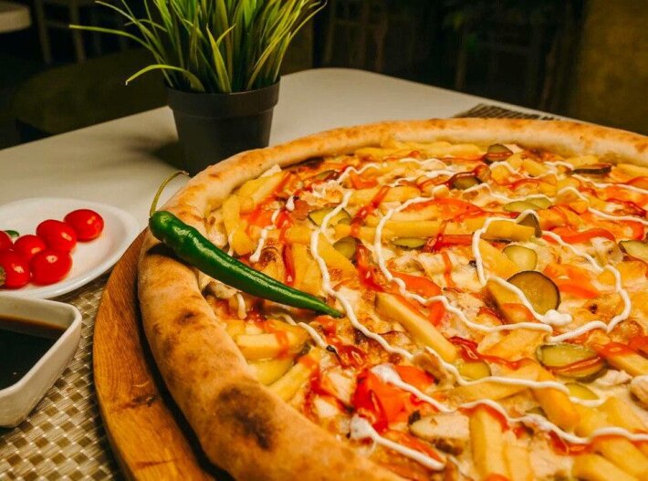 Пицца «Украинская» мега размер
