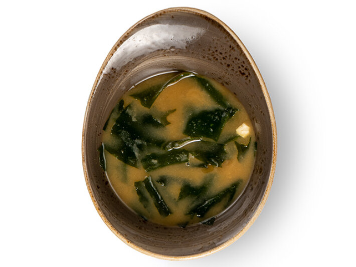 Мисо суп с грибами намеко и сыром «Тофу»