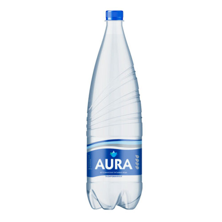 Вода питьевая Aura газированная