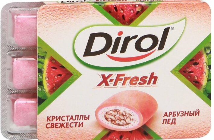Жевательная резинка Dirol X-fresh