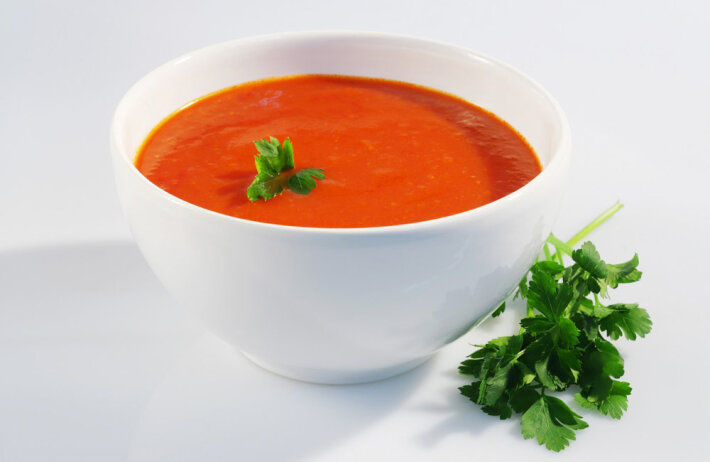 Суп-пюре томатный
