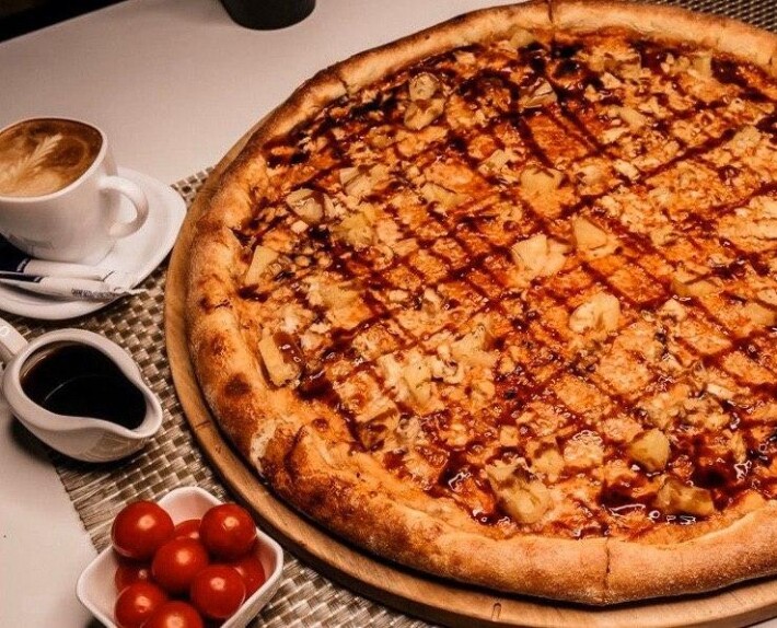 Пицца «Чикен & ананас» мега размер