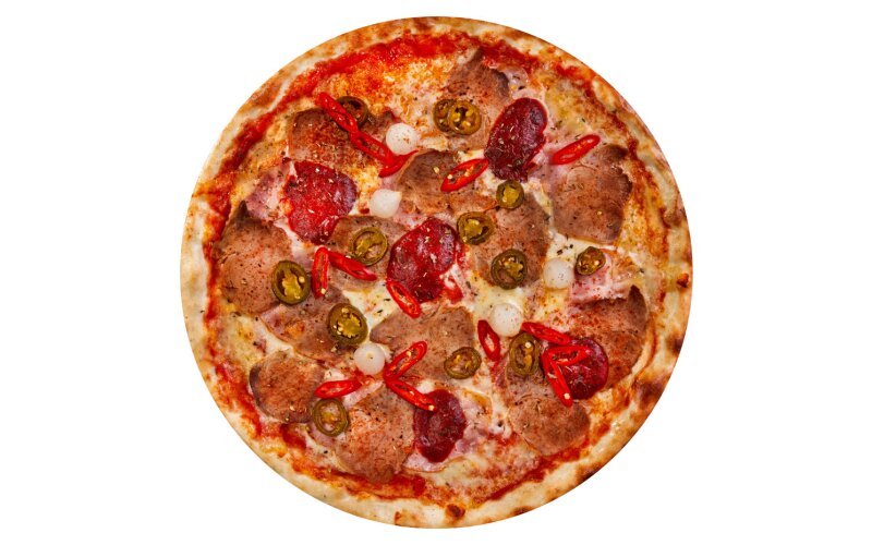 Пицца «Особенная» с пышным краем