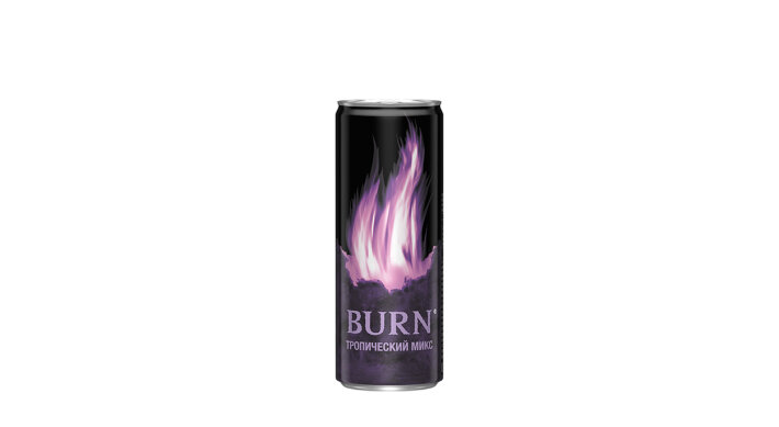 Энергетический напиток Burn «Тропический микс»