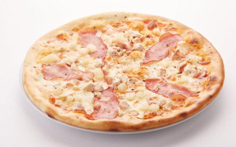 Пицца «Сицилийская» на пышном тесте