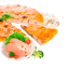 Осетинский пирог с курицей, брокколи и рисом