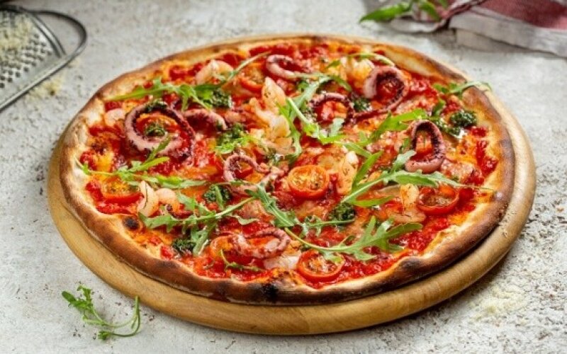 Пицца «Фрутти-де-маре»