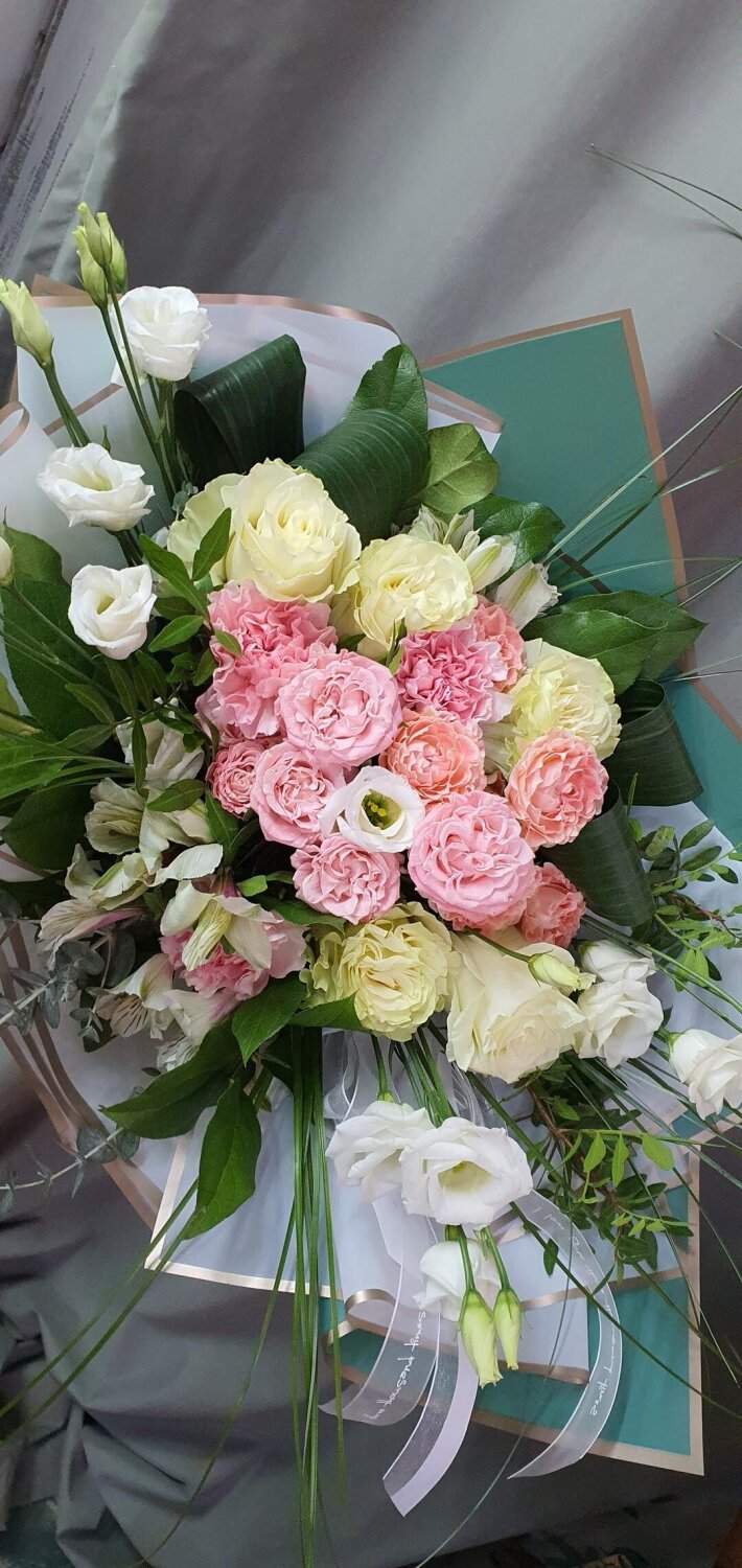 Букет цветов «Эдельвейс»