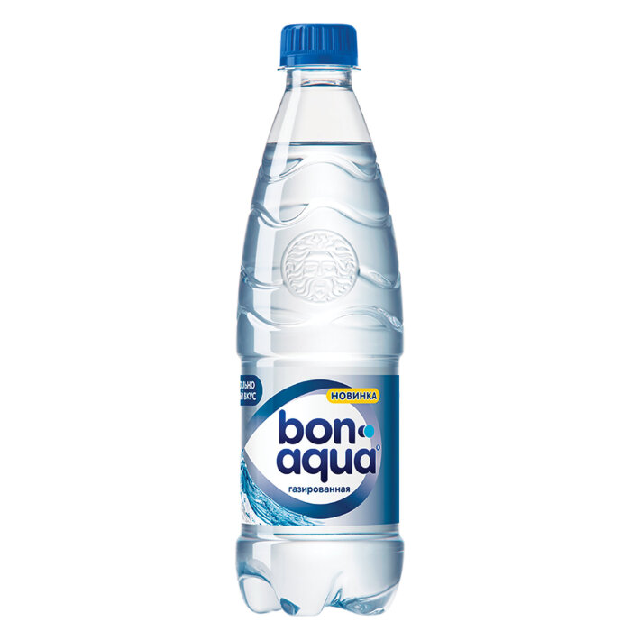 Вода питьевая газированная «BonAqua»