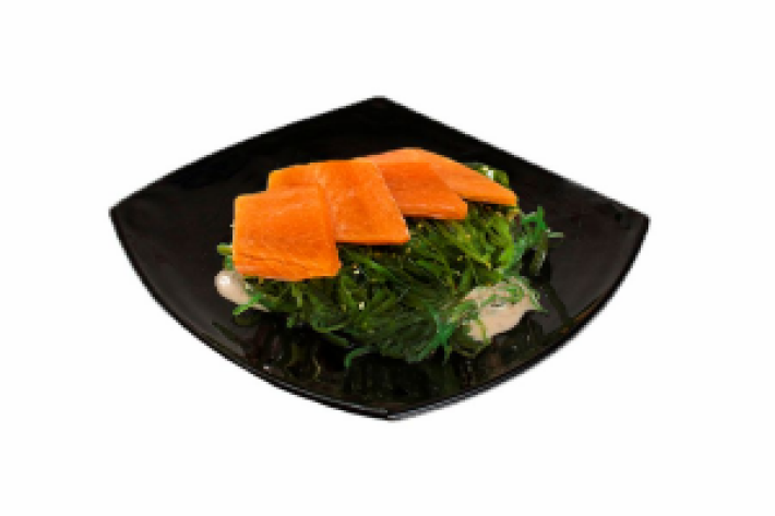Салат «Чука» с лососем